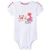 WAWSAM Little Sister Body Neonato Bambino Ragazza Dinosauro Pagliaccetto Fratello Vestito bianco 6 mesi