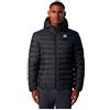 NORTH SAILS Giacca Skye Piumino Uomo con Cappuccio Staccabile Realizzato in micro-ripstop riciclato Imbottitura REPREVE (IT, Testo, M, Regular, Regular, Asfalto)
