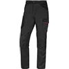 Deltaplus Pantaloni da Lavoro Elasticizzati Mach 2 M2PA3STR, 260 g/m², Grigio-Arancio, XXL