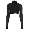 krautwear - Bolero da donna a maniche lunghe in viscosa, in tinta unita per matrimoni