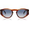David Beckham Occhiali da Sole DB 7033/S Brown horn 48/23/145 Uomo
