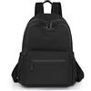 YUESITE Zaino da donna, impermeabile, in nylon, casual, da donna, elegante, borsa a tracolla, zaino da viaggio, per viaggi, scuola, lavoro