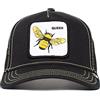 Goorin Bros. - The Farm - Cappello da Camionista Regolabile in Pelle Verniciata Unisex, Cappellino da Baseball Uomo