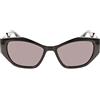 KARL LAGERFELD Kl6086s Occhiali, Nero, Etichettalia Unica Donna