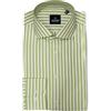 Tina Ferrà Camicia Casual a Righe Larghe Elegante Uomo, vestibilità Regular, Camicia in Cotone Manica Lunga Collo Francese, 100% Made in Italy