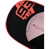 GP GRUPPO PRITELLI Cappellino da Bambino Marc Márquez 93 Visiera Curva Rosso/Nero - Ufficiale MotoGP