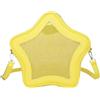 Vobomo Borsa a tracolla a forma di stella Ita Bag Display Borsa a tracolla in pelle PU Zaino Y2k Estetica Carina Borsa, Giallo