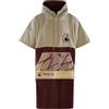 WAVE HAWAII Poncho da Bagno Unisex "Leevs" con Cappuccio - Taglia L, 165-195 cm - Accappatoio Surf per Adulti in 100% Cotone - Asciugamano Velour & Spugna ad Alta Assorbenza