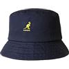 Kangol Berretto a Secchiello Lavato da Uomo, Blu (Navy), L
