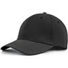 Zylioo Cappelli da baseball XXL da uomo con testa grande, chiusura posteriore elasticizzata, Corona strutturata nera, XL/XXL