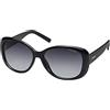 Polaroid PLD 4014/S WJ Occhiali, Lenti: Grey SF Pz, Montatura: Shiny Black (D28), 57 Donna