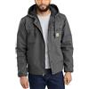 Carhartt Giacca Da Lavoro Vestibilità Comoda In Tessuto Washed Duck, Con Fodera In Tessuto Sherpa, Uomo, Gris (Ghiaia), XL