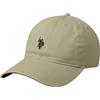 U.S. Polo Assn. - U.s. Polo Assn. Mens Washed Twill Cotton Adjustable Baseball Hat with Pony Logo And Curved Brim, Cappellino da Baseball Uomo
