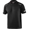 Sparco T-Shirt da Lavoro Tucson da Uomo in Tessuto Tecnico Traspirante estiv. Maglietta piqué con Spalline rinforzate e Design ad Alta visibilità. M