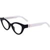Marc Jacobs Montatura MARC 651 Black white 49/20/145 Donna