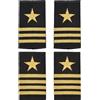 BENECREAT 2 paio di Spalline Da Uniforme Professionale In 2 stili, Spalline Da Ufficiale Militare per Insegne Uniformi, Cursori per Costumi Cosplay