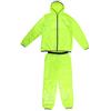 Cocoarm Tuta antipioggia riflettente, unisex, impermeabile, con pantaloni, traspirante, impermeabile, antivento, impermeabile e tuta da ciclismo, da uomo e da donna