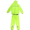 Cocoarm Tuta antipioggia riflettente, unisex, impermeabile, con pantaloni, traspirante, impermeabile, antivento, impermeabile e tuta da ciclismo, da uomo e da donna