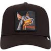 Goorin Bros. Cappello Beware Doberman Trucker cap Misto Poliestere Nero Unisex