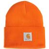 Carhartt Workwear - Cappello invernale da lavoro Arancione (chiusura automatica). Taglia unica
