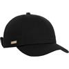 Seeberger Cappellino da Donna Uni Cotton Berretto Baseball Estivo Taglia Unica - Nero