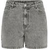 PIECES Pantaloncini da Donna PCABBI, Denim Grigio Chiaro., L