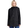 RAINS Giacca impermeabile da uomo, 01 Nero, L