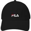 FILA FARIDOKT - Berretto con Logo Piccolo, Taglia Unica, Colore: Nero, Nero, Taglia Unica