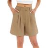Enjyam Pantaloncini Classici Donna Pantaloncini Eleganti da Abito Estate
