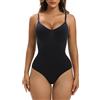 YIANNA Shapewear per Le Donne Controllo della Pancia Body Senza Cuciture Modellante Vita Modellante Body Shaper Perizoma o Slip, 1-Nero (Mutandine), Large-X-Large