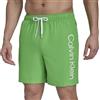 Calvin Klein Costume da bagno da uomo Volley, ad asciugatura rapida, leggero, Verde, X-Large