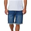riverso RIVUdo - Pantaloni Corti da Uomo in Denim, 99% Cotone, Pantaloncini di Jeans, Bermuda, Jeans Short, Grigio, Azzurro, Blu, Nero, W30 - W42