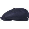 Stetson Hatteras Cappello Berretto Piatto Spina di Pesce Protezione UV 40+ Made in Germany Uomo Estate Inverno