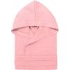 Nada Home Accappatoio Nido d'Ape Unisex Uomo Donna in cotone con Cappuccio, Tasche e Cintura - Leggero, Assorbente, Traspirante - Ideale per Casa, SPA, Piscina, Palestra e Viaggi