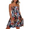 CHICGAL Summer Dress Morbido Donna | Abiti casual da donna, carino hawaiano spiaggia vacanza abiti, alla moda boho tubo top abito da sole