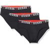 Guess Uomo Slip Confezione da 3 Brian Hero Brief 3Pack Nero