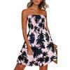 CHICGAL Summer Dress Morbido Donna | Abiti casual da donna, carino hawaiano spiaggia vacanza abiti, alla moda boho tubo top abito da sole
