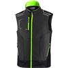 Sparco Gilet da Lavoro Illinois Tech Light Vest da Uomo. Smanicato tecnico idrorepellente e antivento con inserti rinforzati anti-abrasione sulle spalle.