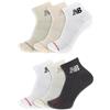 New Balance Everyday Crew & Ankle Socks - 6 Pairs - Cushioned Durable Reinforcement SCARPE DA PIGLIA GIORNALE Unisex - Adulto