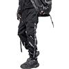 Hello MrLin Pantaloni da Uomo Techwear Giapponese Streetwear Goth Nero Cargo Pantaloni Uomo Jogger Moda Tripp Pantaloni