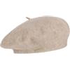 Seeberger Berretto Basco da Donna Invernale Cappello Lana Vergine Taglia Unica - Beige