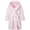 NautySaurs, Vestaglia in flanella morbida e pile, accappatoio unisex per bambini e bambine, per bambini 1-12 anni, 4-5 Years