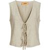 JJXX Jxbreeze Summer SL Vest Wvn Top Donna