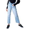 Levi's Ribcage Straight Ankle Jeans, Middle Road, 27W / 29L Donna