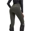 GHHZML Pantaloni Equitazione Donna Pantaloni da Equitazione Professionali in Silicone for Ciclismo Sportivo for esami equestri per la Formazione(Green,M)