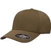 Flexfit Berretto da baseball da uomo 210 Flatbill Premium aderente, Oliva, Large-X-Large