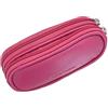 Ashlie Leather Doppio Custodia Per Occhiali Di Pelle 4301_21 Fucsia