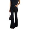 KUNMI Jeans da donna svasati con fondo a campana a vita alta gamba larga bootcut jeans elasticizzati pantaloni in denim