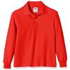 Fruit of the Loom Polo Bambino, Rosso, 9-11 Anni