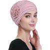 Alnorm Cappellini per chemioterapia con design a fiori Copricapo da cancro per donna
